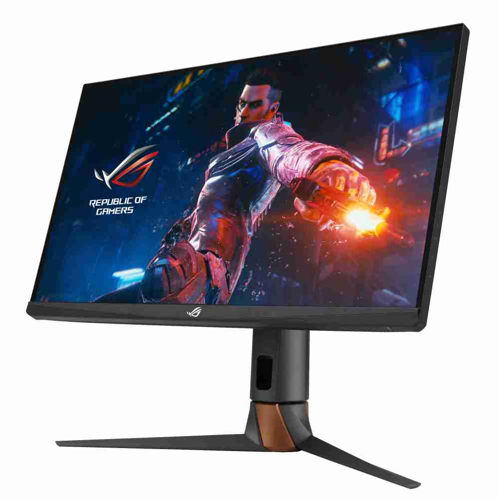 华硕ASUS ROG Swift 360Hz PG27AQN，，，，采用森林舞会全新可支持ULMB2技术的高阶电竞显示器，，为电竞玩家打造突破以往的急速游戏体验。。。（图片来源：ASUS提供）