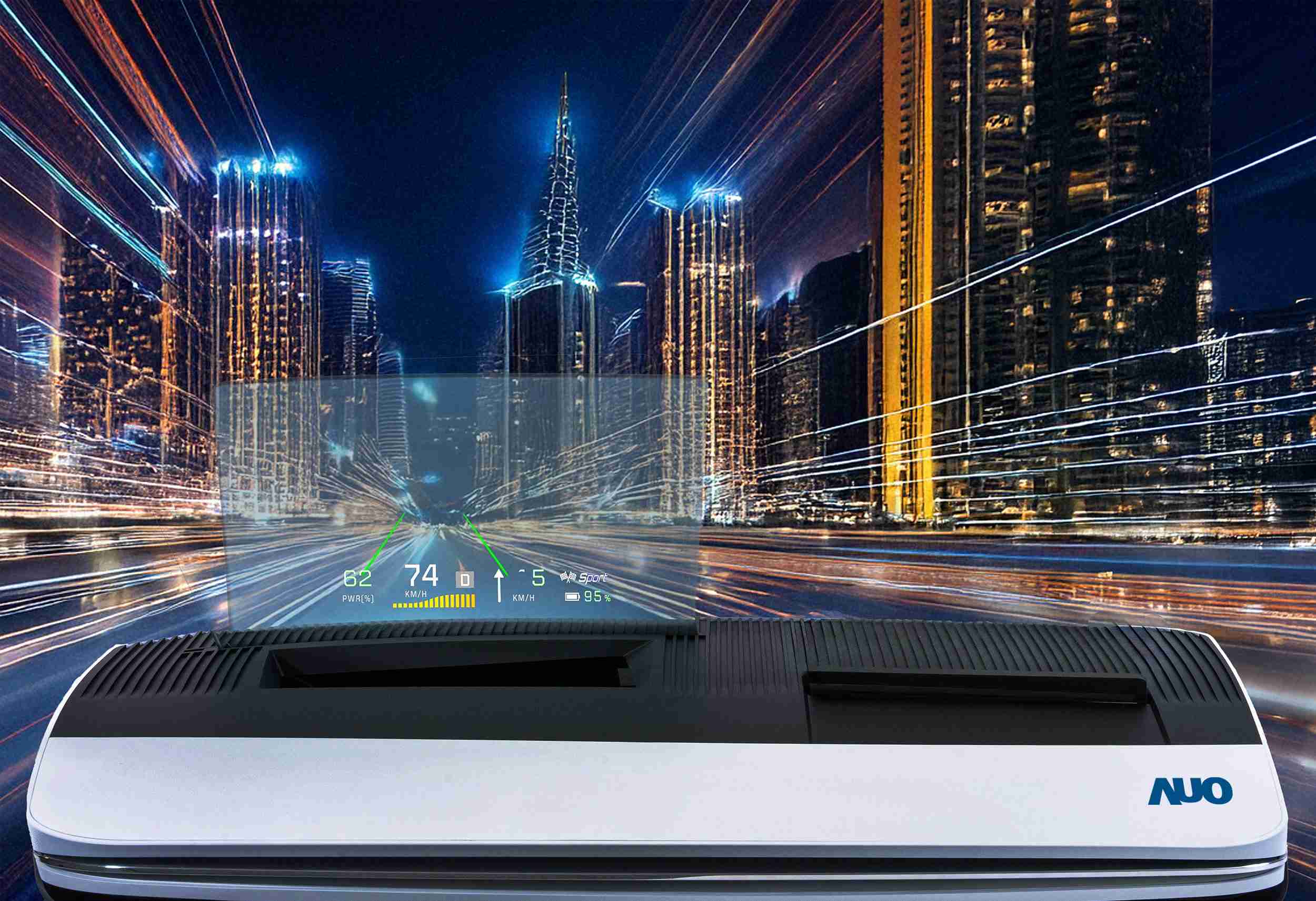 森林舞会推出13吋Micro LED抬头显示器，，提供高入眼亮度、、高色彩饱和度的显示质量，，，，在阳光下或黑暗中都清晰可见，，，并利用Micro LED模块体积小的优势，，，解决车用空间有限的痛点